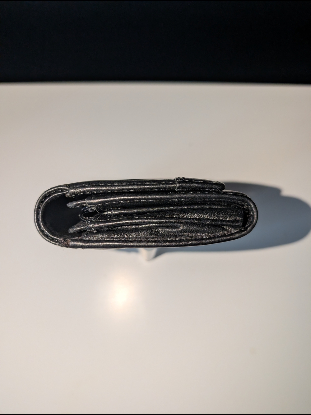 Coach Vintage Soho Black Leather Compact Wallet - Picture 5 of 11